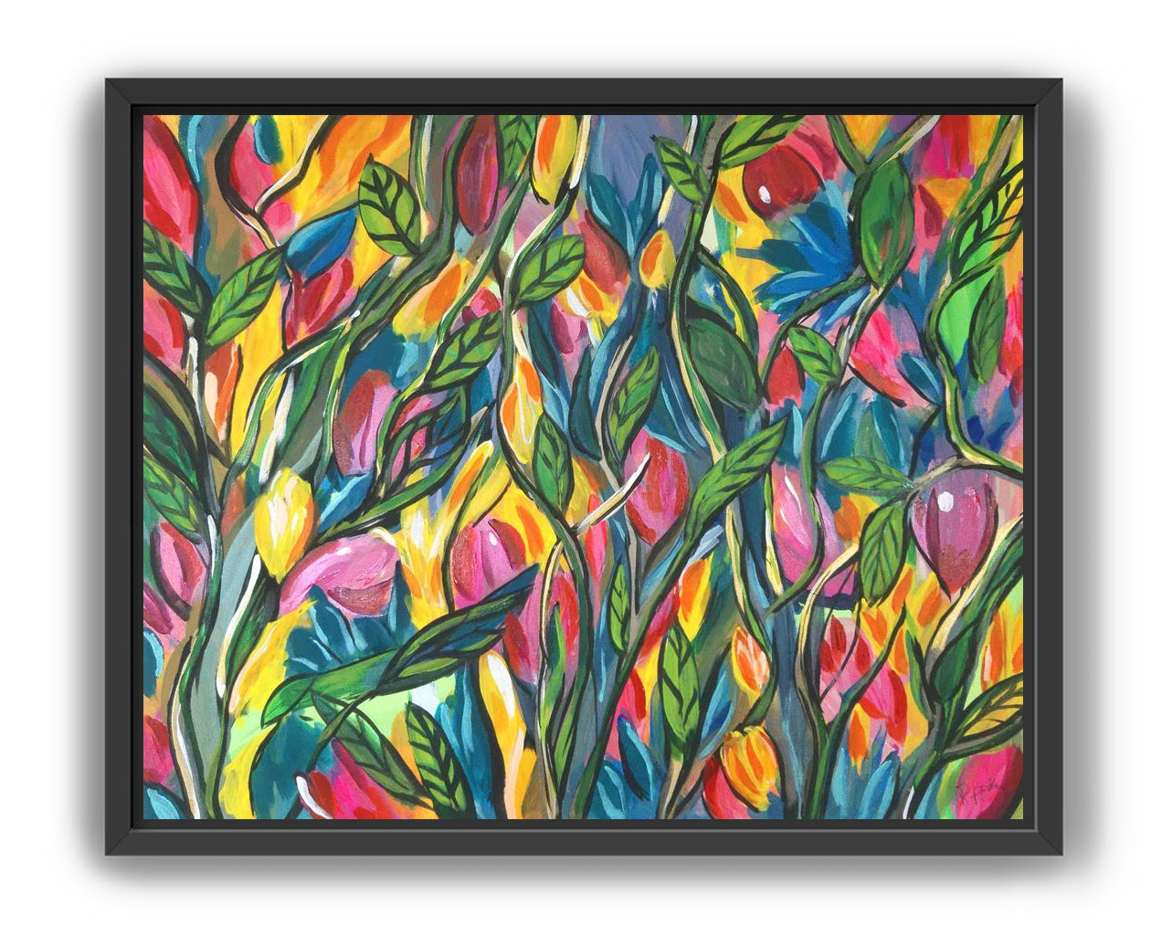 Floral Drop 1