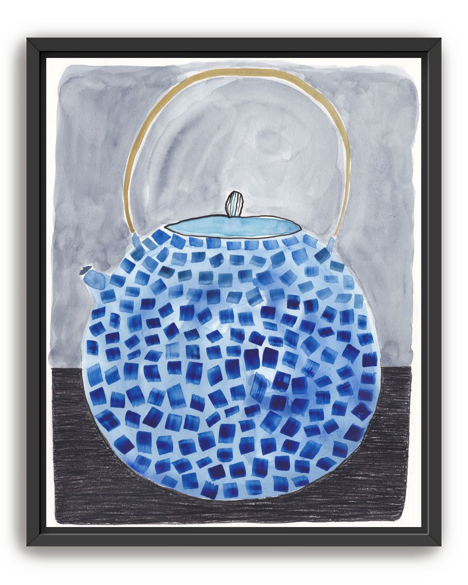 Teaware in Blue - Teapot