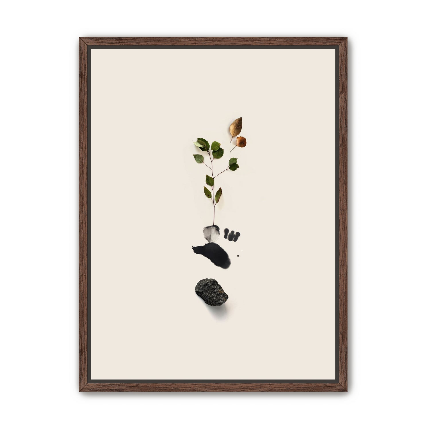 Ink and Leaves - Mountain forest