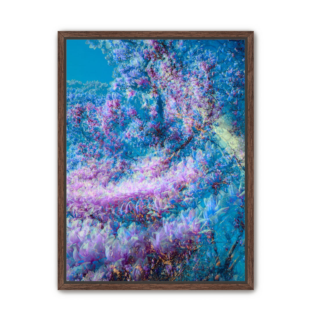 Ethereal Blooms in Blue 