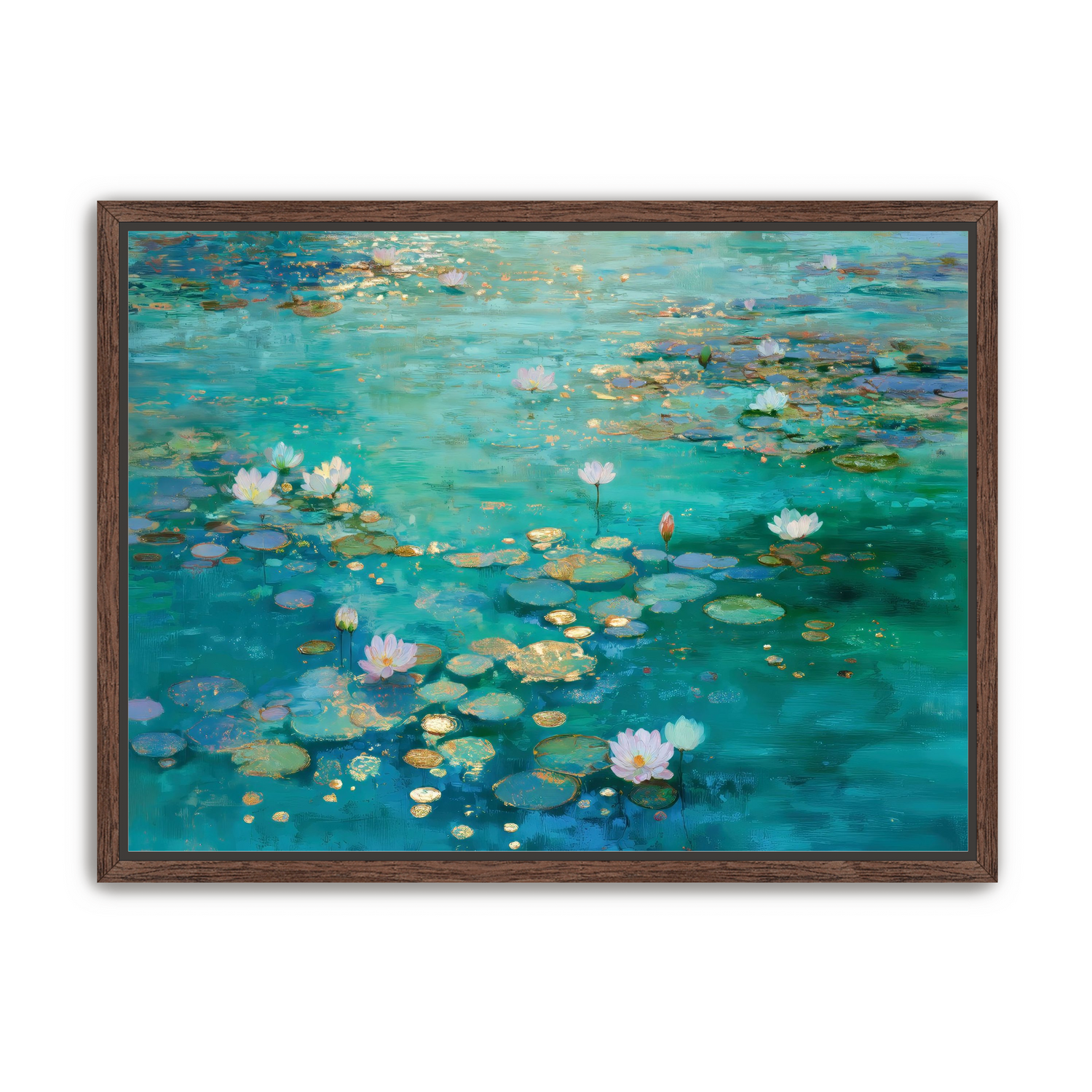 Quiet Gold on Blue Water