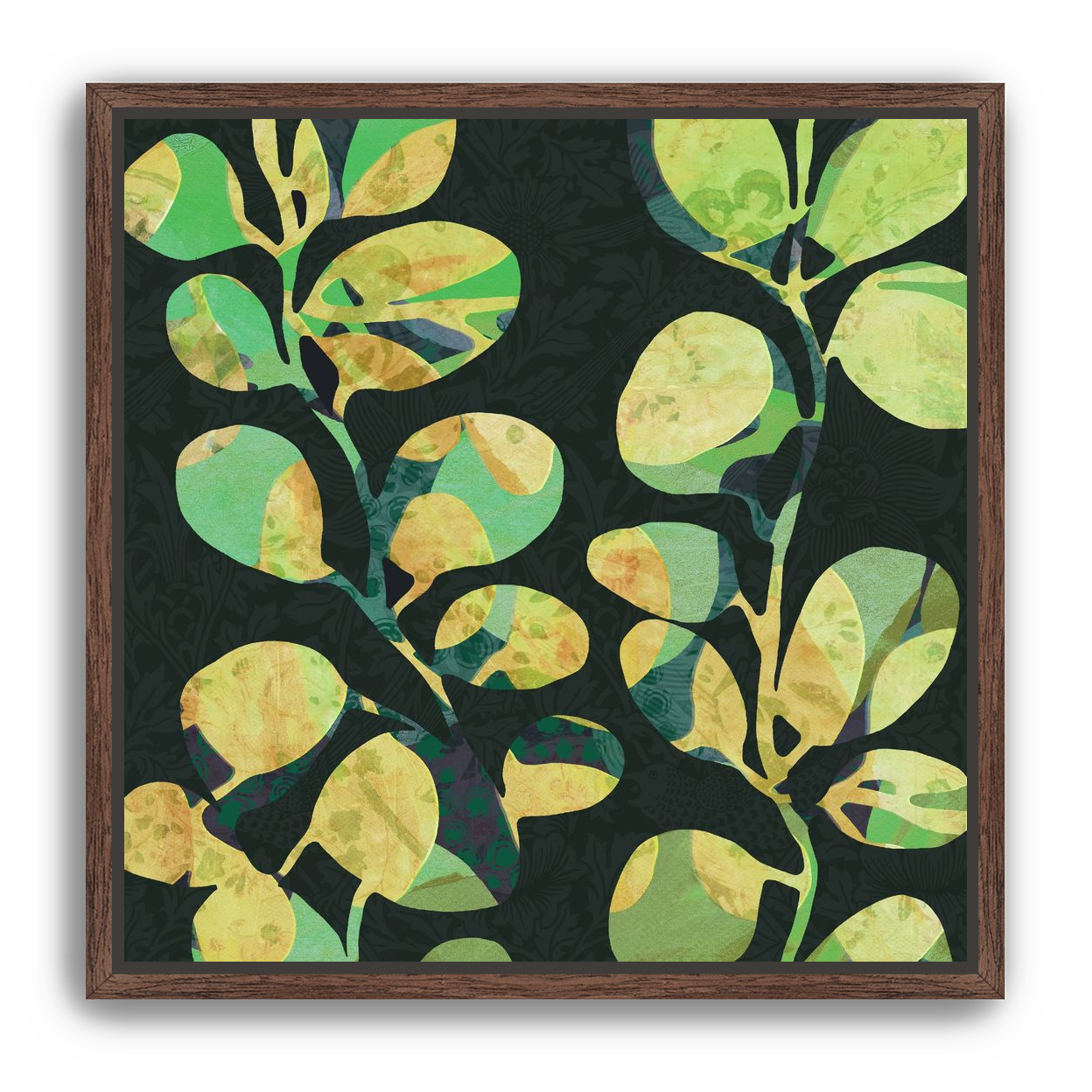 Abstract Eucalyptus 4 by Julie Lynch