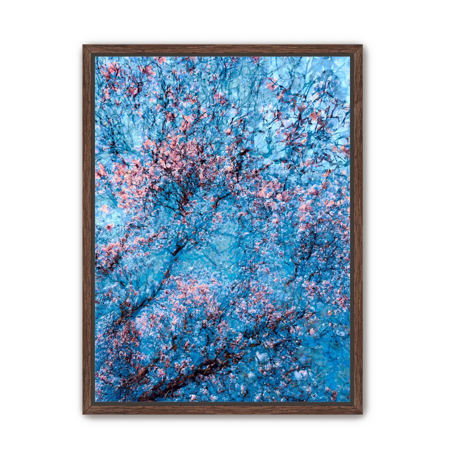 Ethereal Blooms in Blue 