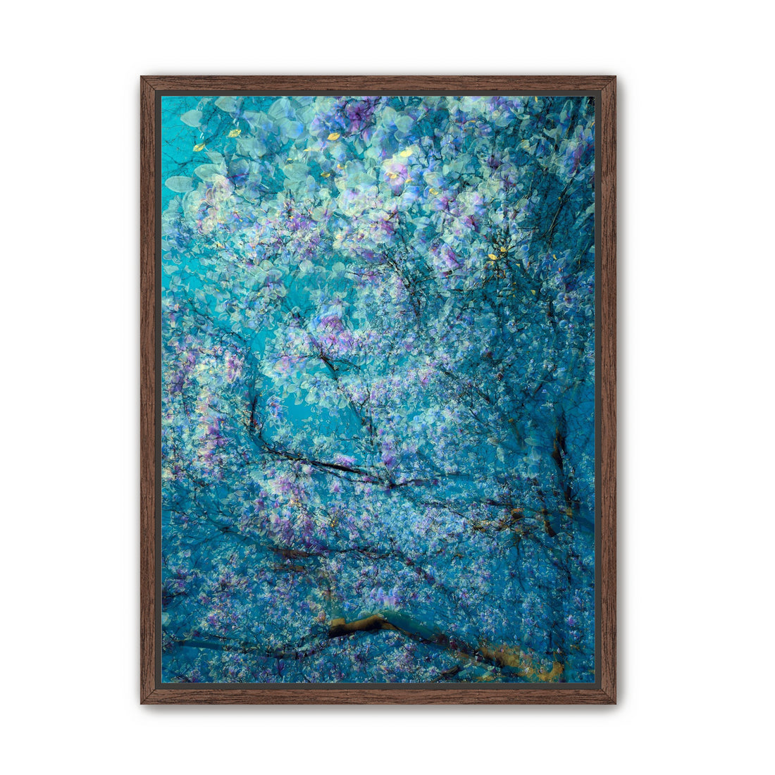 Ethereal Blooms in Blue 