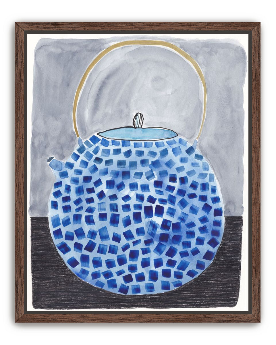 Teaware in Blue - Teapot