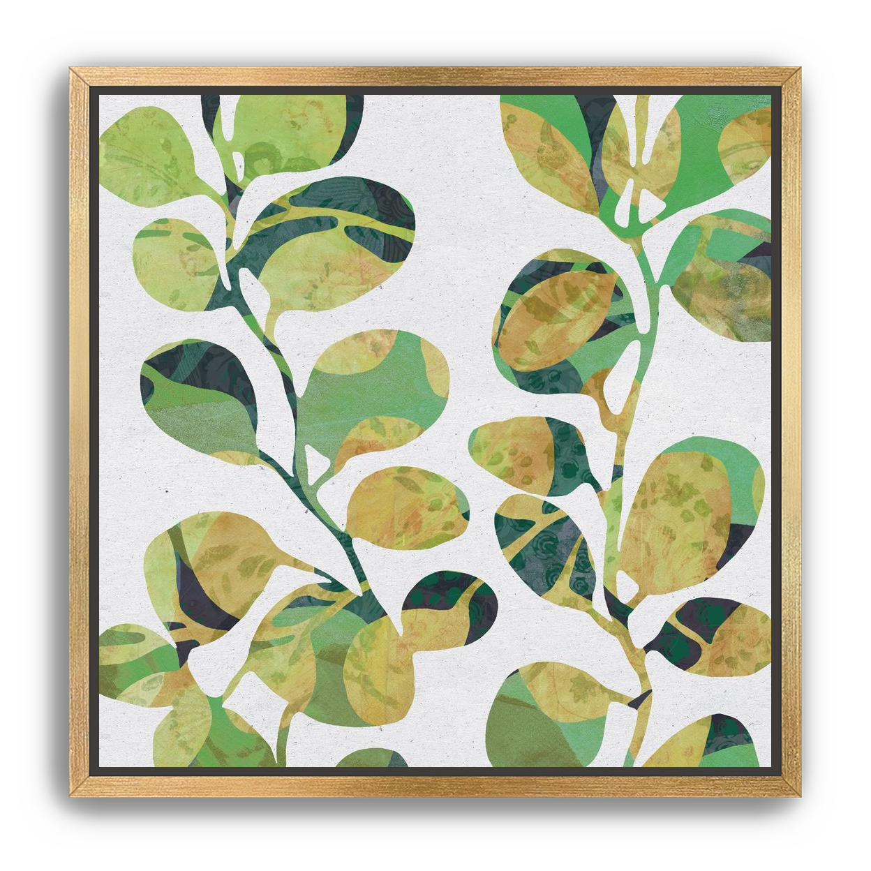 Abstract Eucalyptus 1 by Julie Lynch