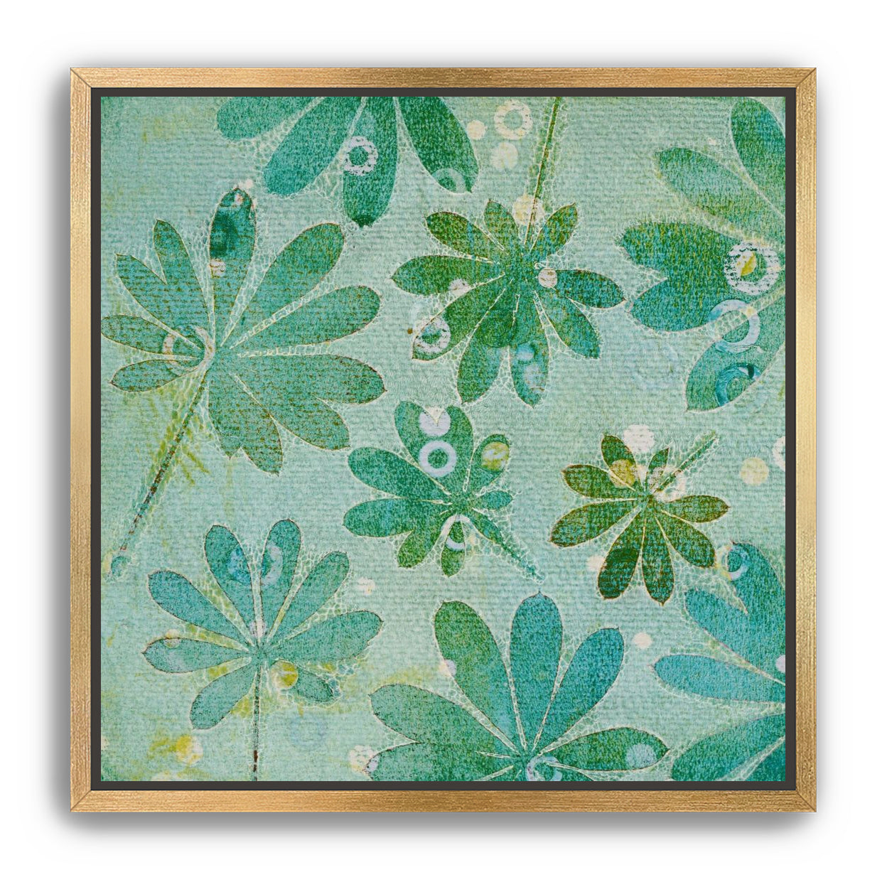Green Lupin Print
