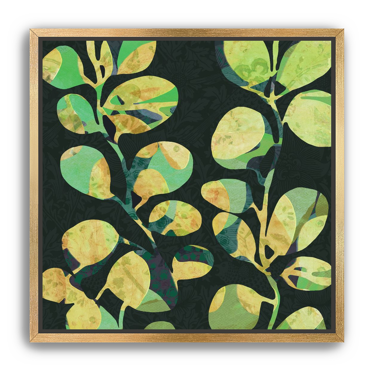 Abstract Eucalyptus 4 by Julie Lynch