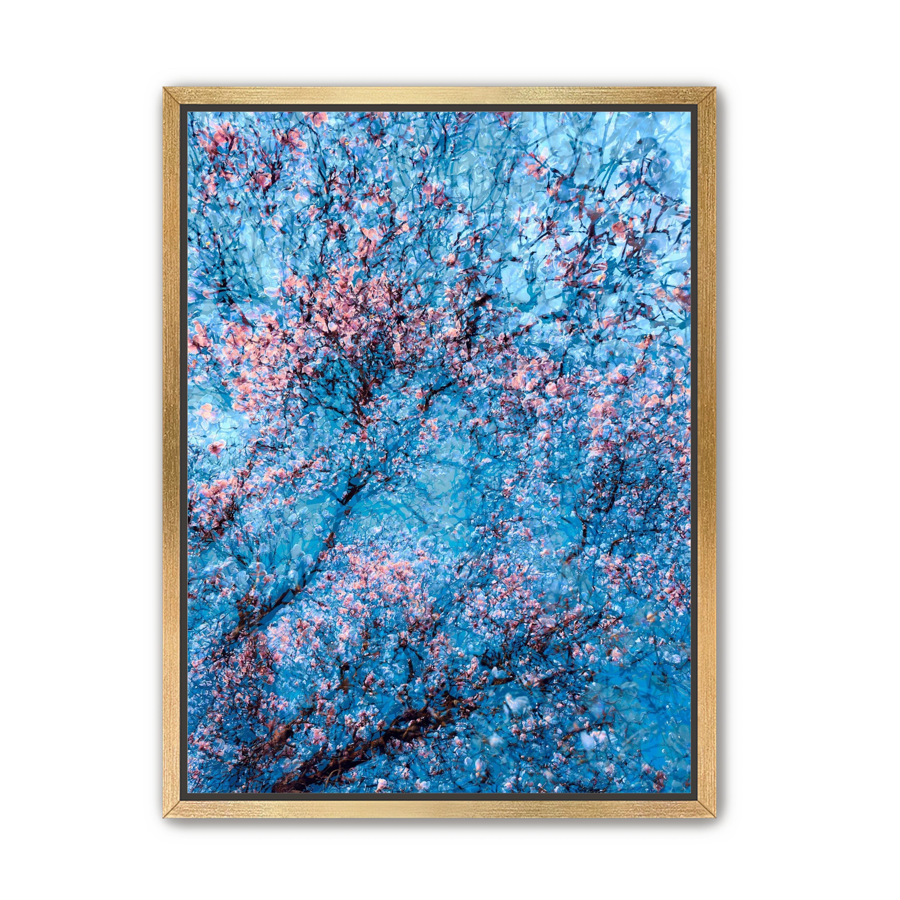 Ethereal Blooms in Blue 