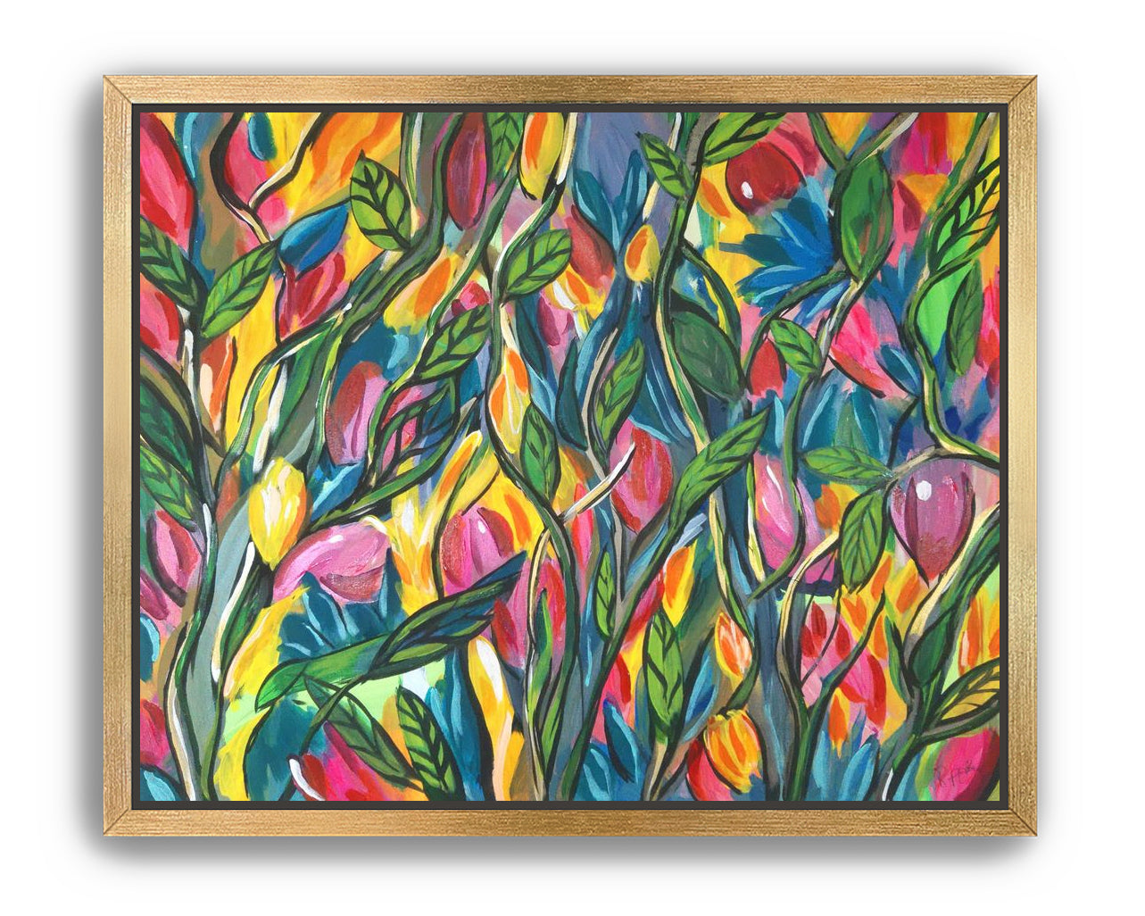 Floral Drop 1