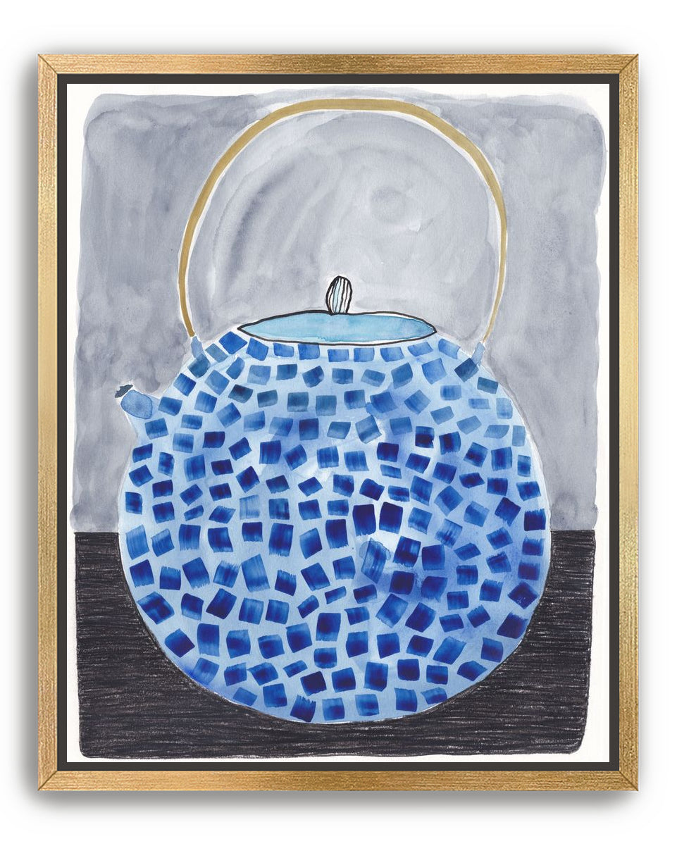Teaware in Blue - Teapot