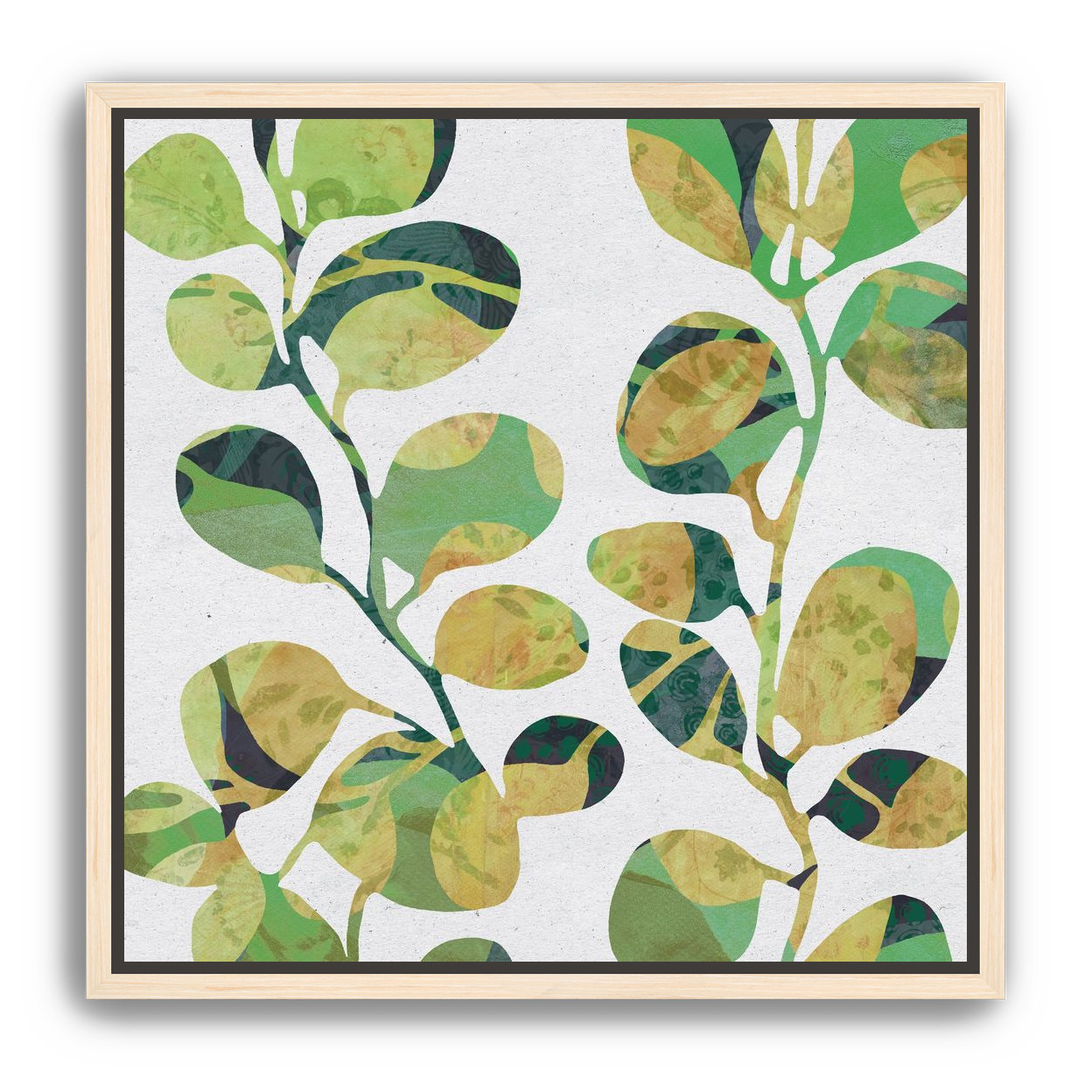 Abstract Eucalyptus 1 by Julie Lynch