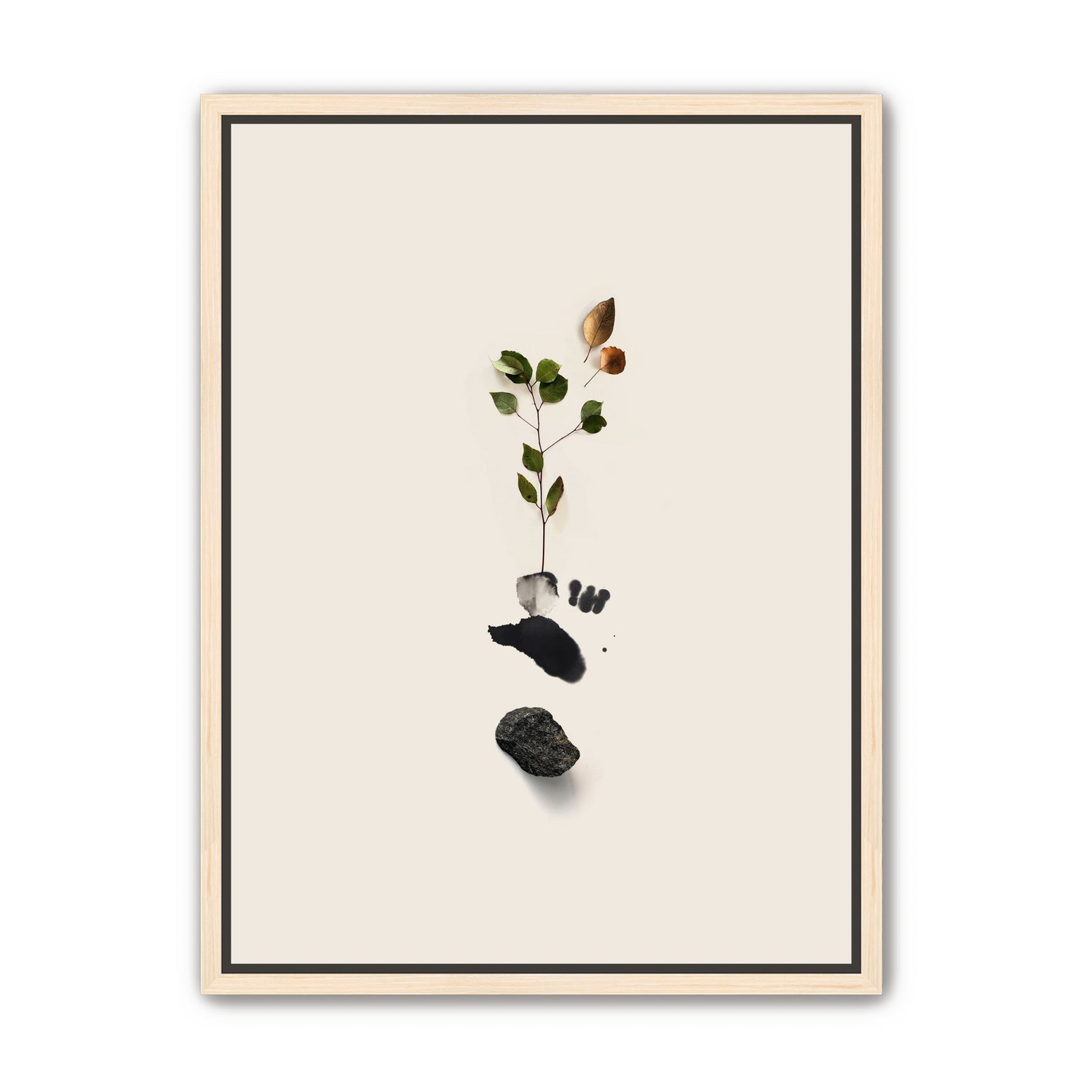 Ink and Leaves - Mountain forest