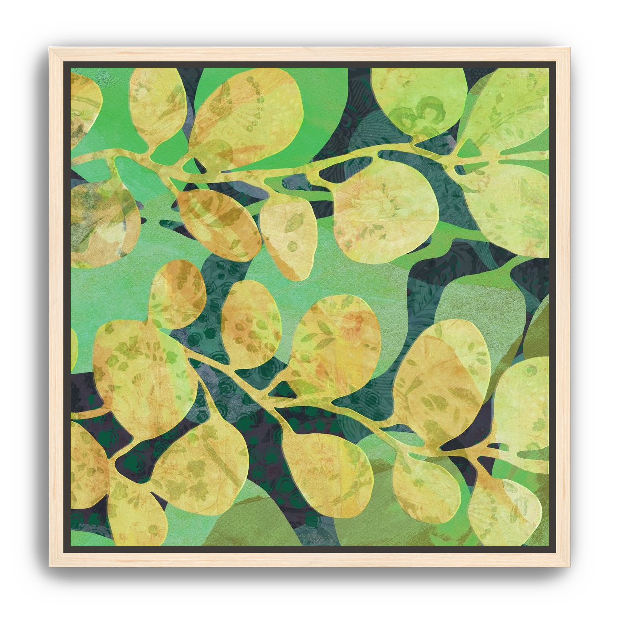 Abstract Eucalyptus 3 by Julie Lynch