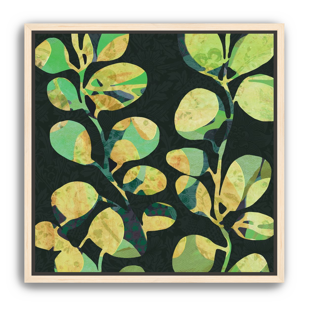 Abstract Eucalyptus 4 by Julie Lynch