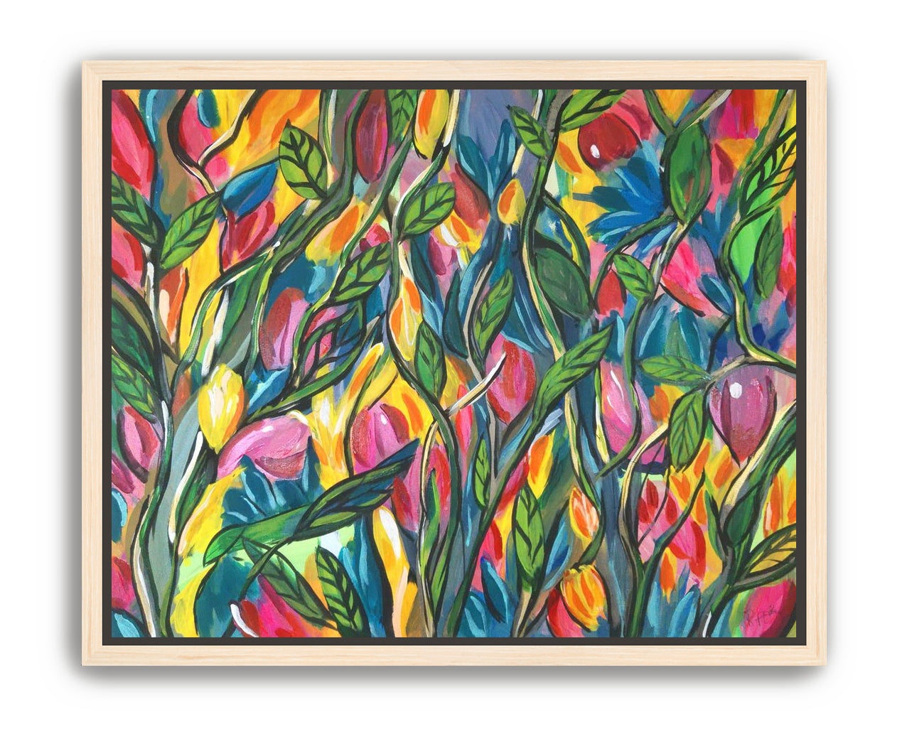 Floral Drop 1