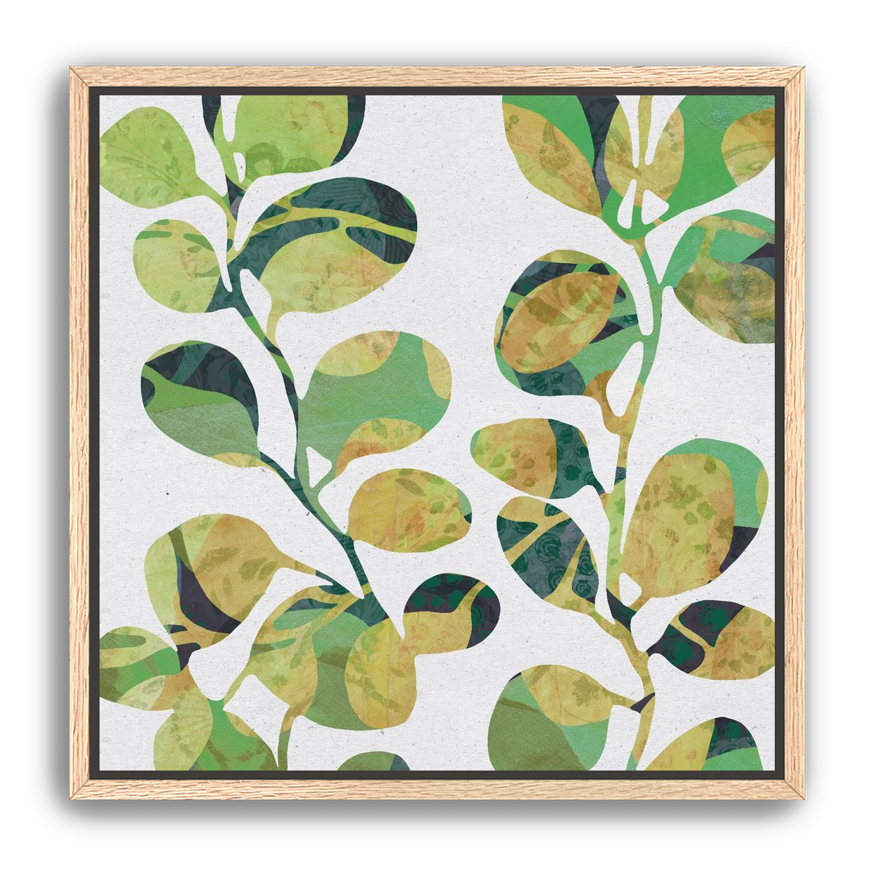 Abstract Eucalyptus 1 by Julie Lynch