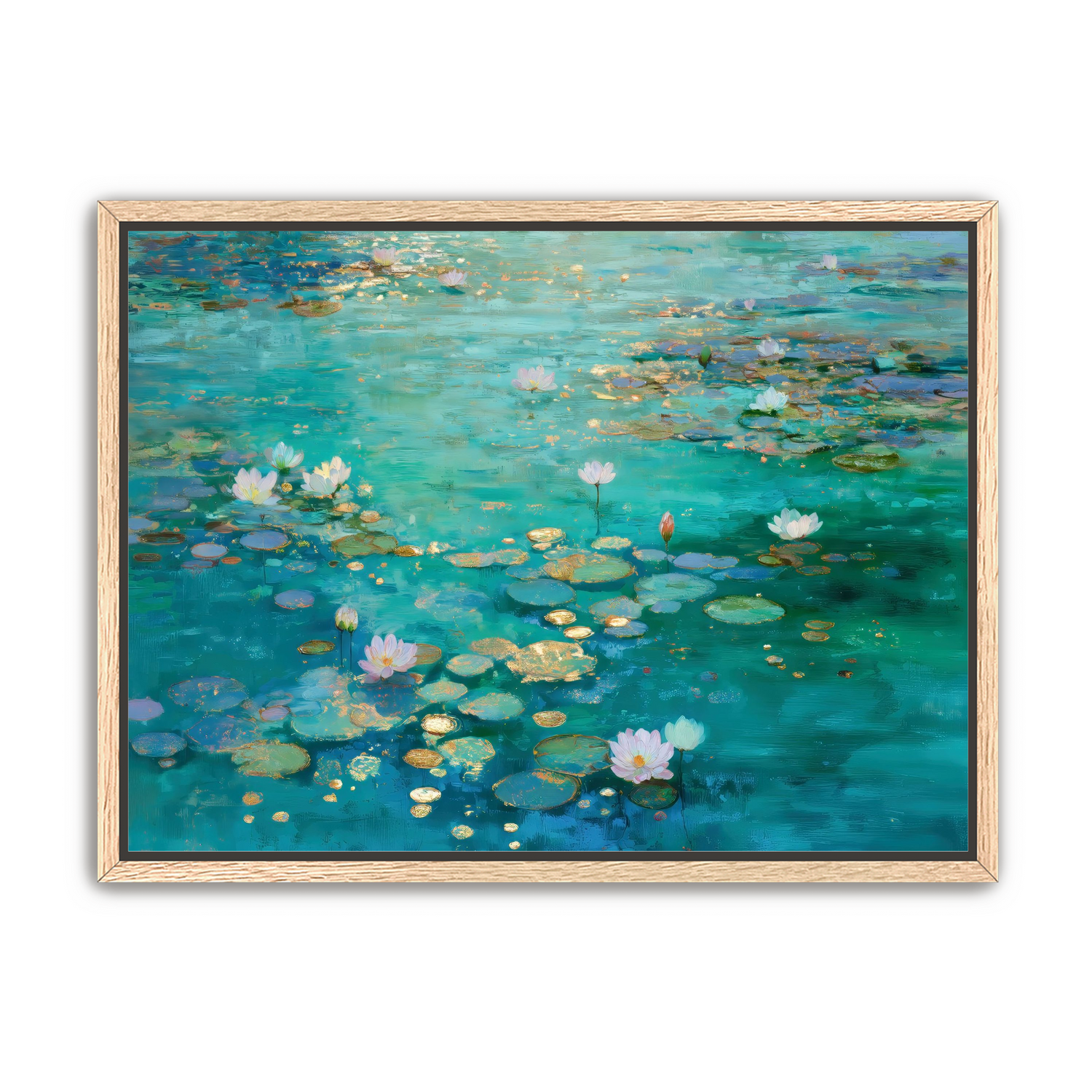 Quiet Gold on Blue Water