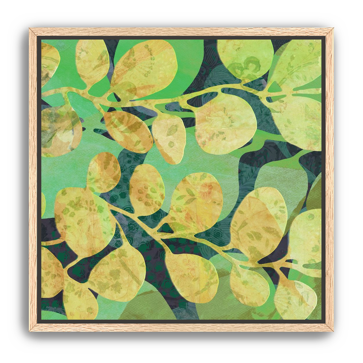 Abstract Eucalyptus 3 by Julie Lynch