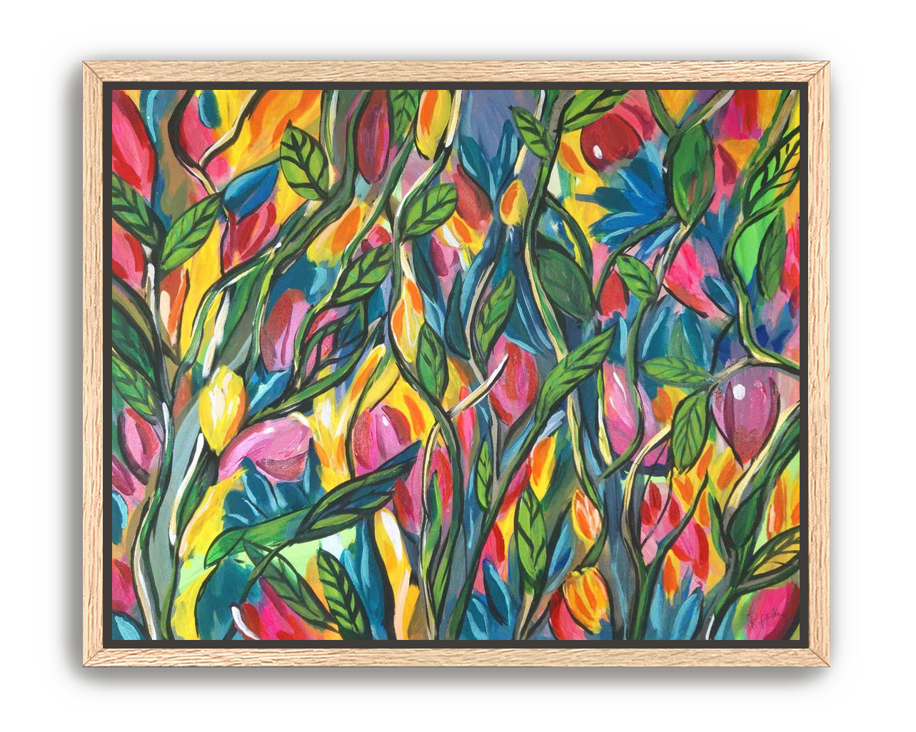 Floral Drop 1