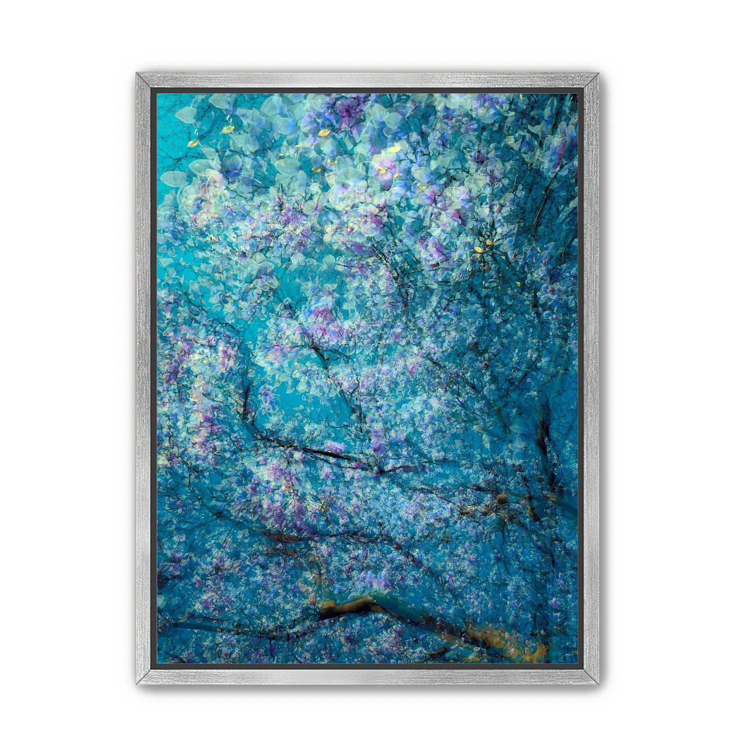 Ethereal Blooms in Blue 
