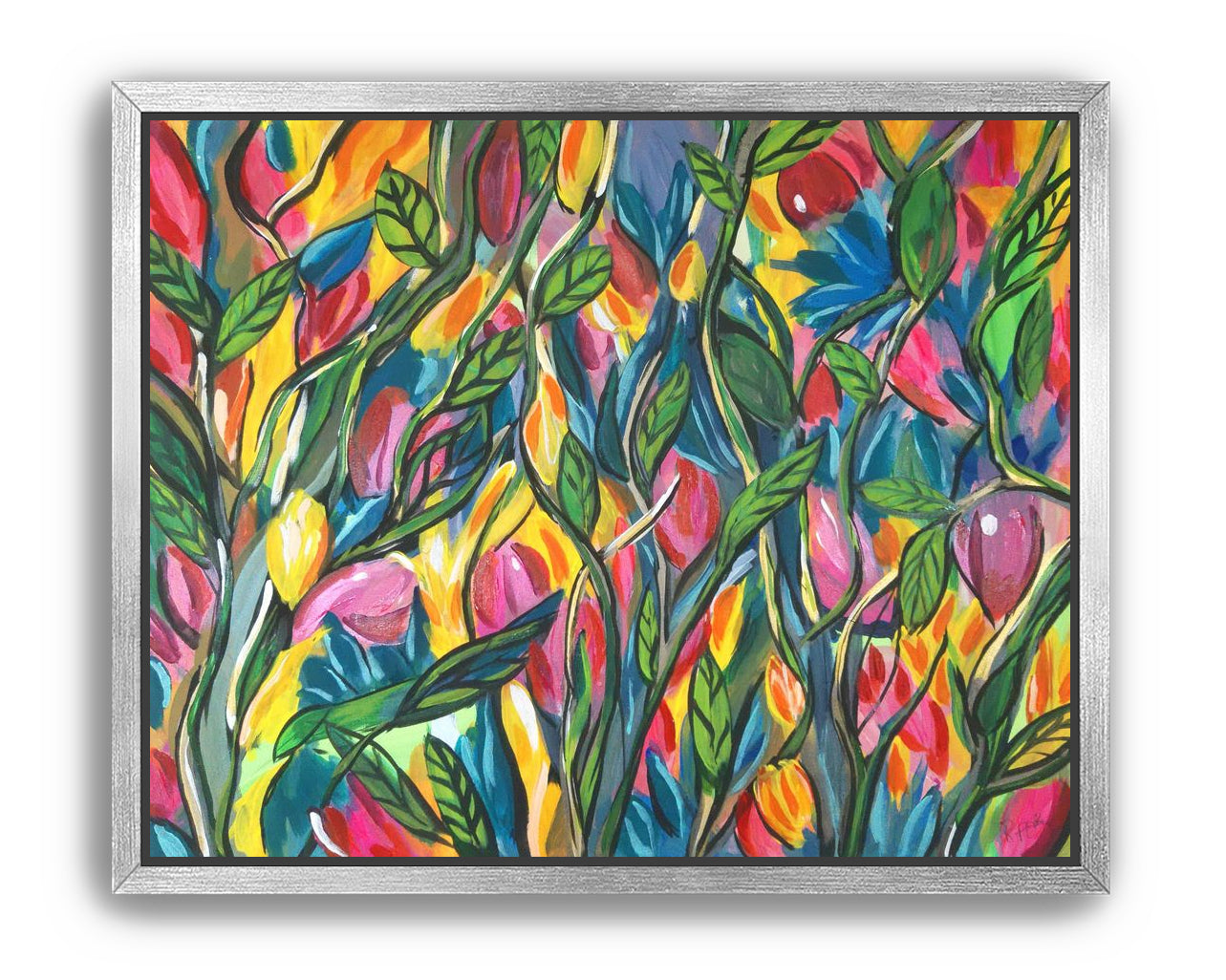 Floral Drop 1
