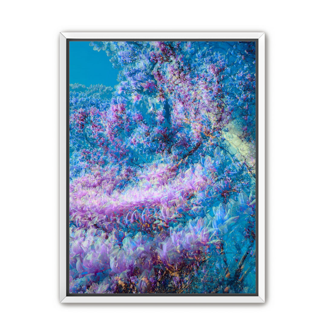 Ethereal Blooms in Blue 