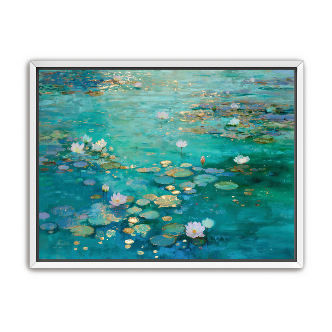 Quiet Gold on Blue Water