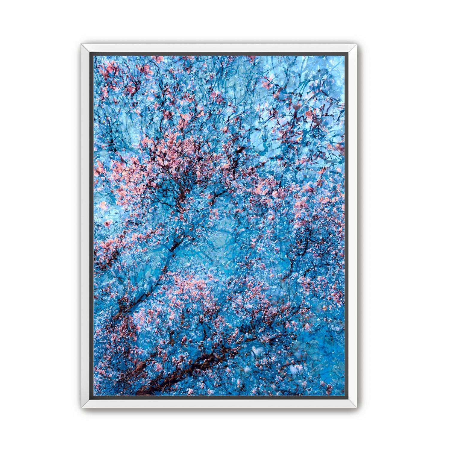 Ethereal Blooms in Blue 