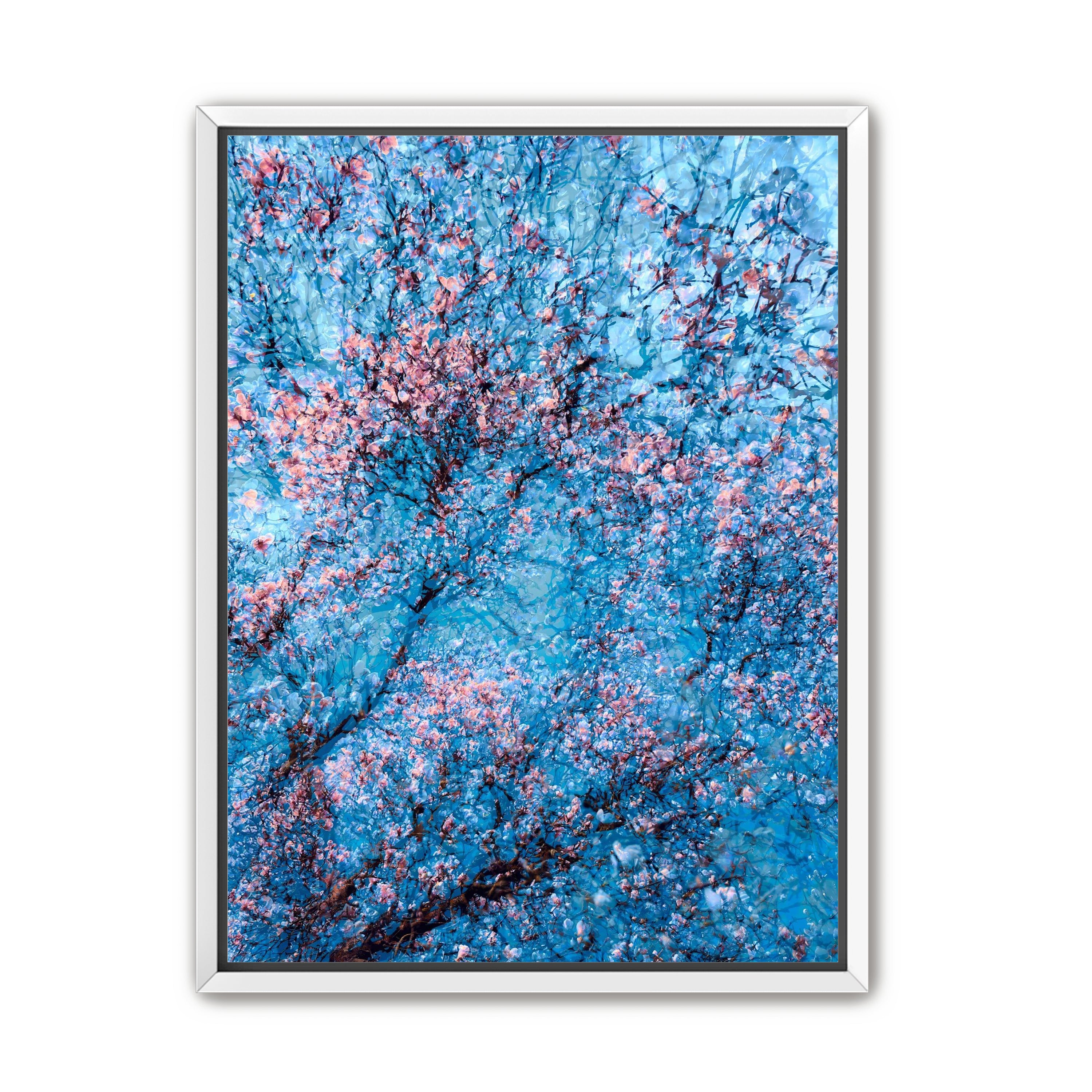 Ethereal Blooms in Blue 