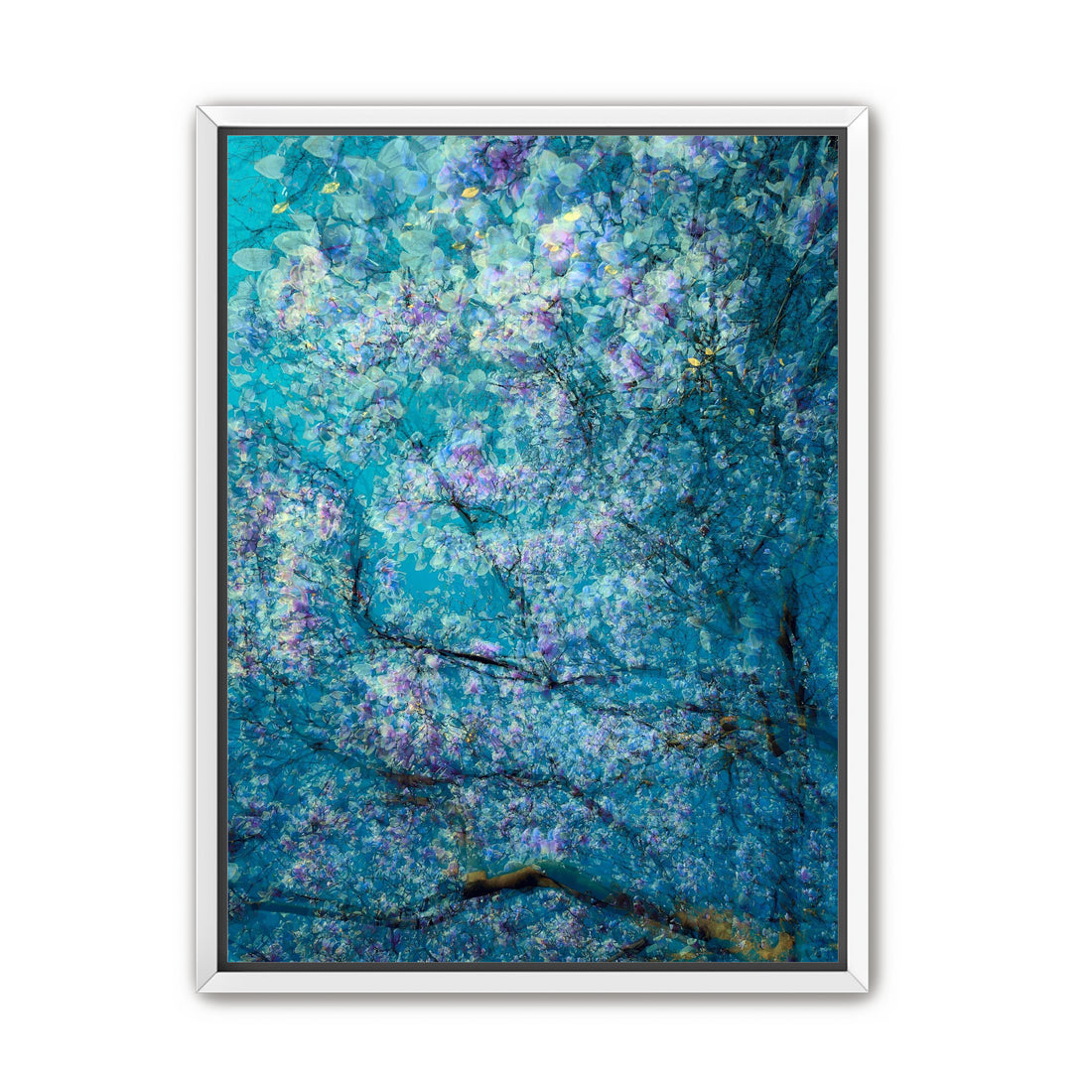 Ethereal Blooms in Blue 