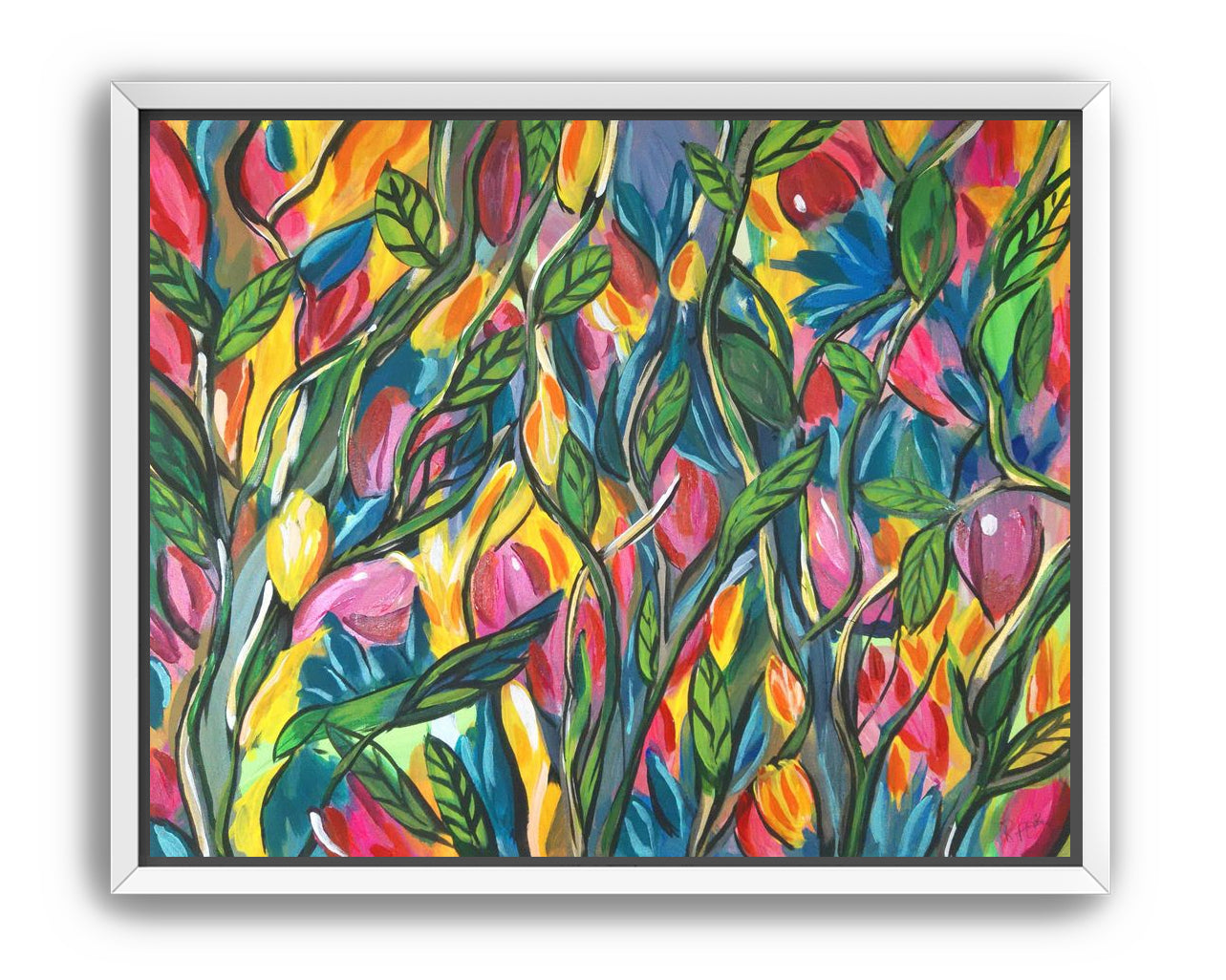 Floral Drop 1