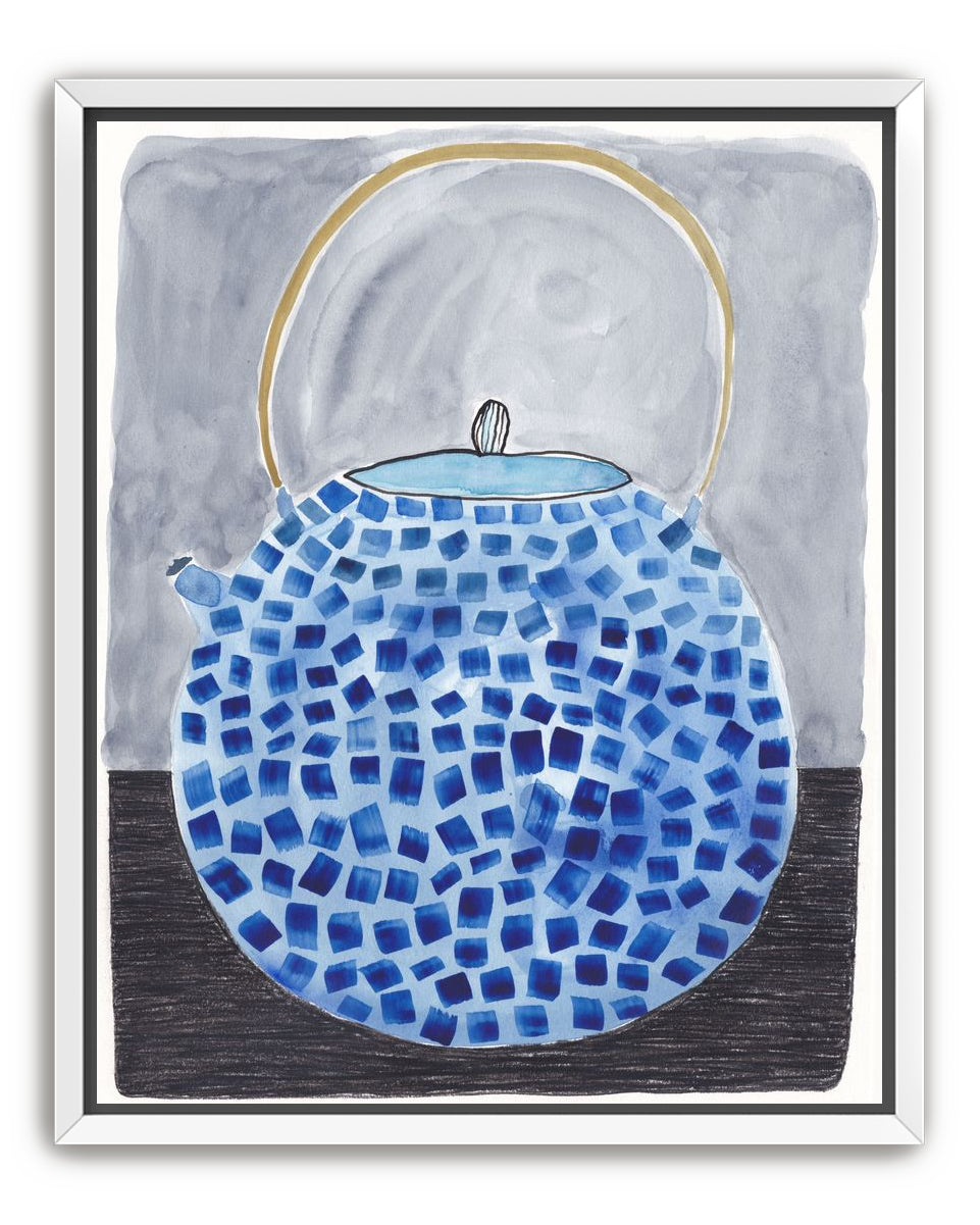 Teaware in Blue - Teapot