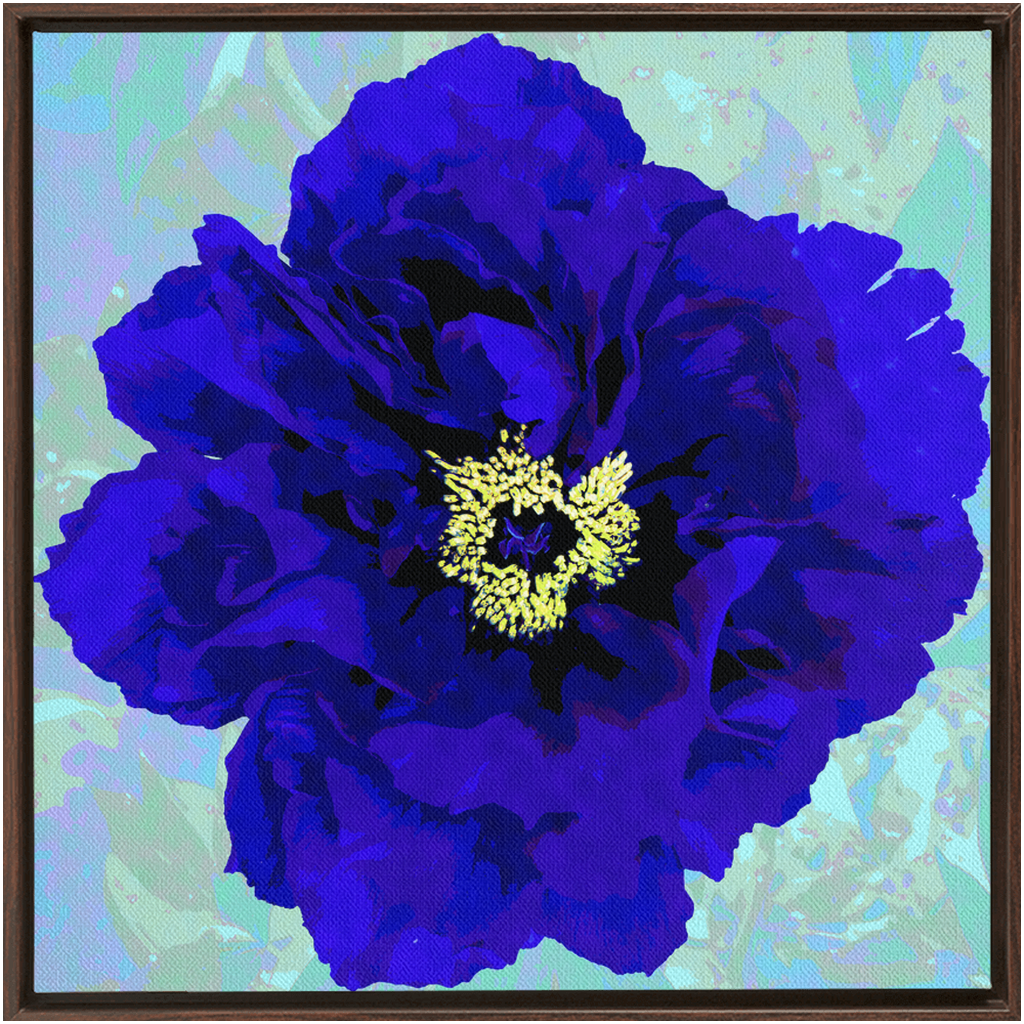 Blue Peony