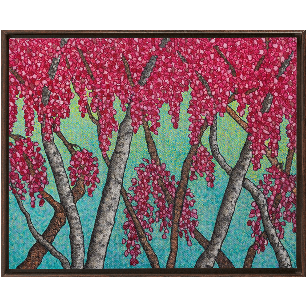 Trees With Pink Leaves