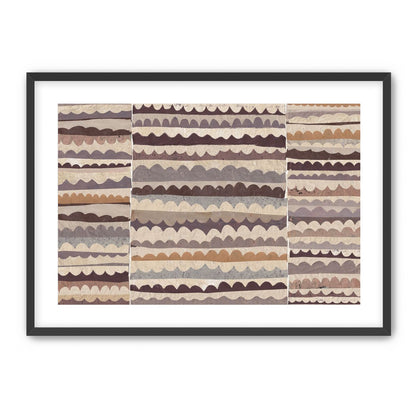 Paper strips landscape