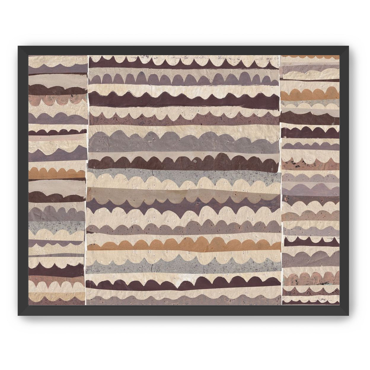 Paper strips landscape