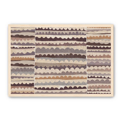 Paper strips landscape