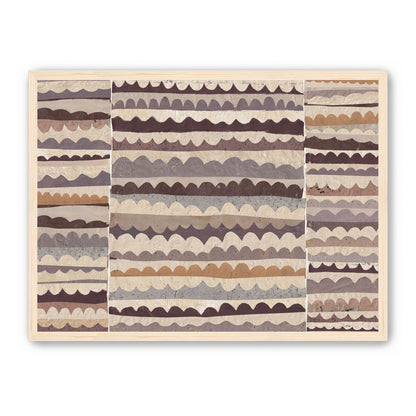 Paper strips landscape