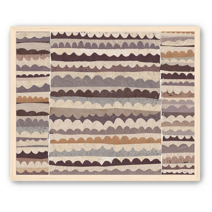 Paper strips landscape