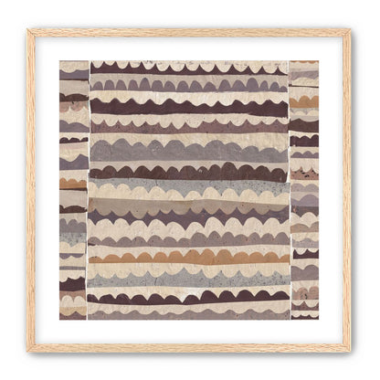 Paper strips landscape