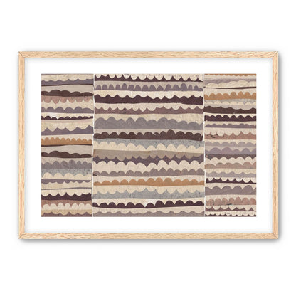 Paper strips landscape