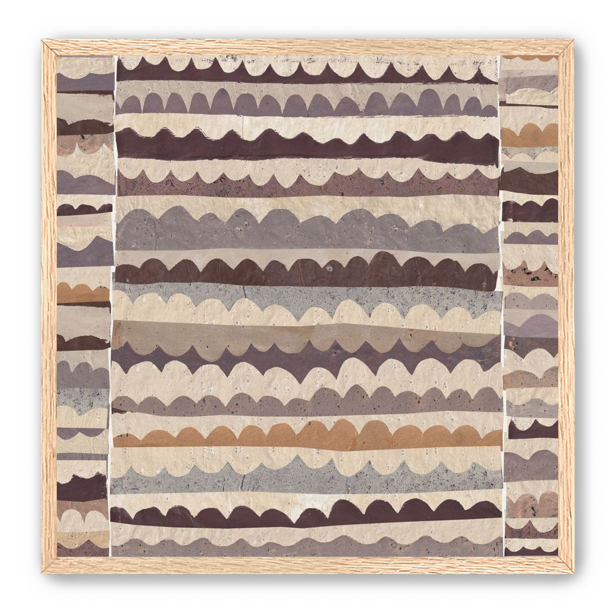 Paper strips landscape