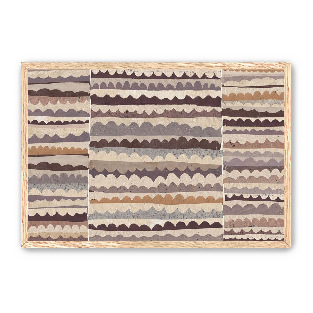 Paper strips landscape