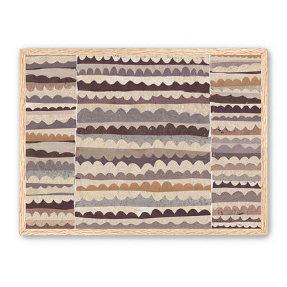 Paper strips landscape