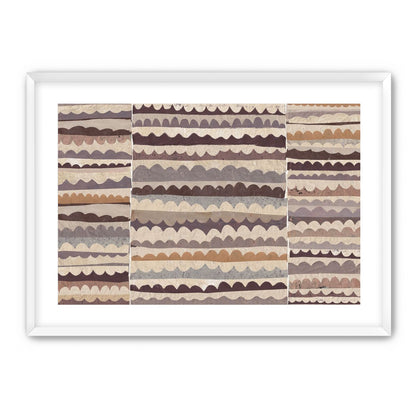 Paper strips landscape