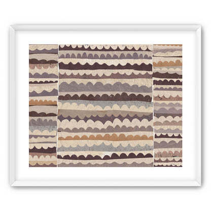 Paper strips landscape