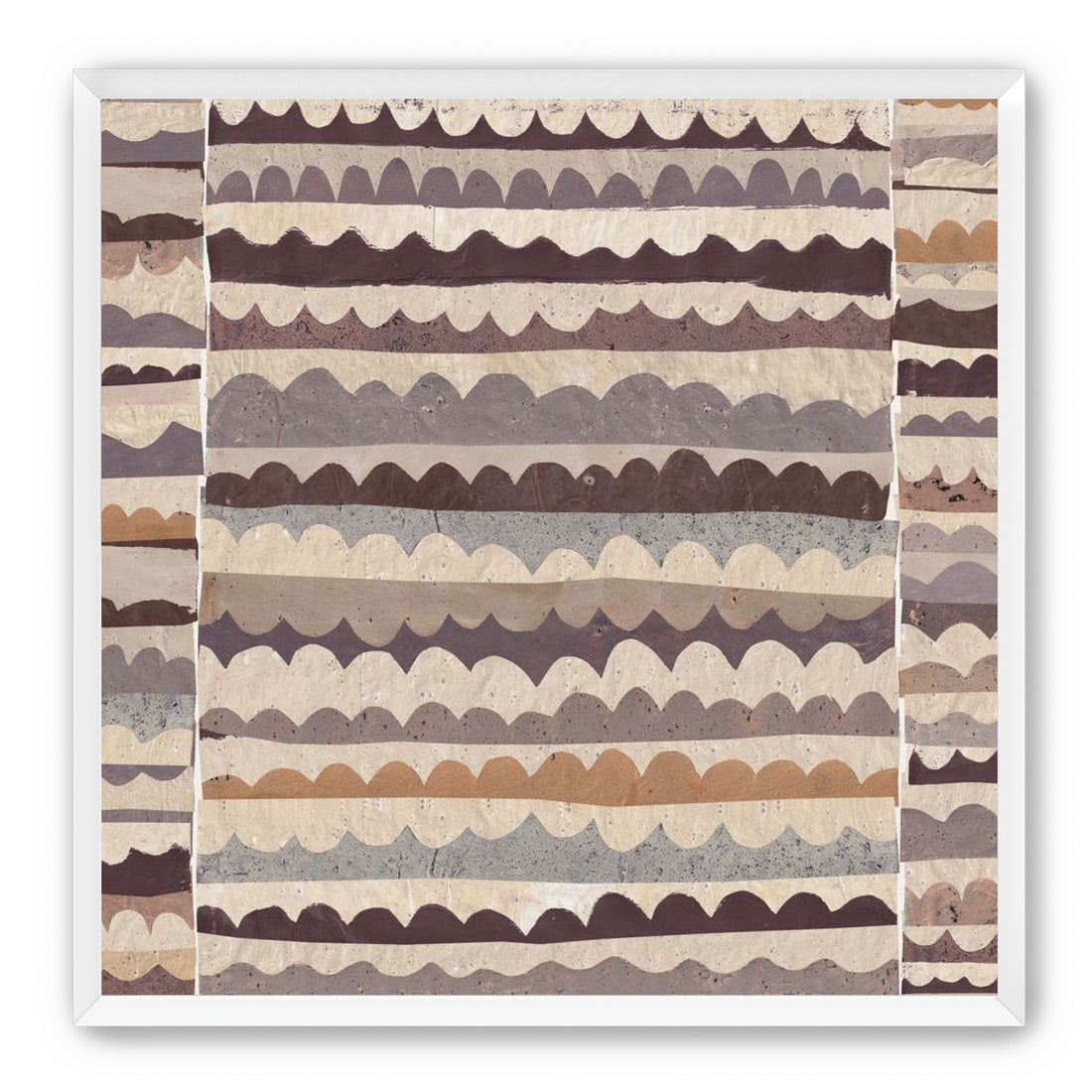 Paper strips landscape