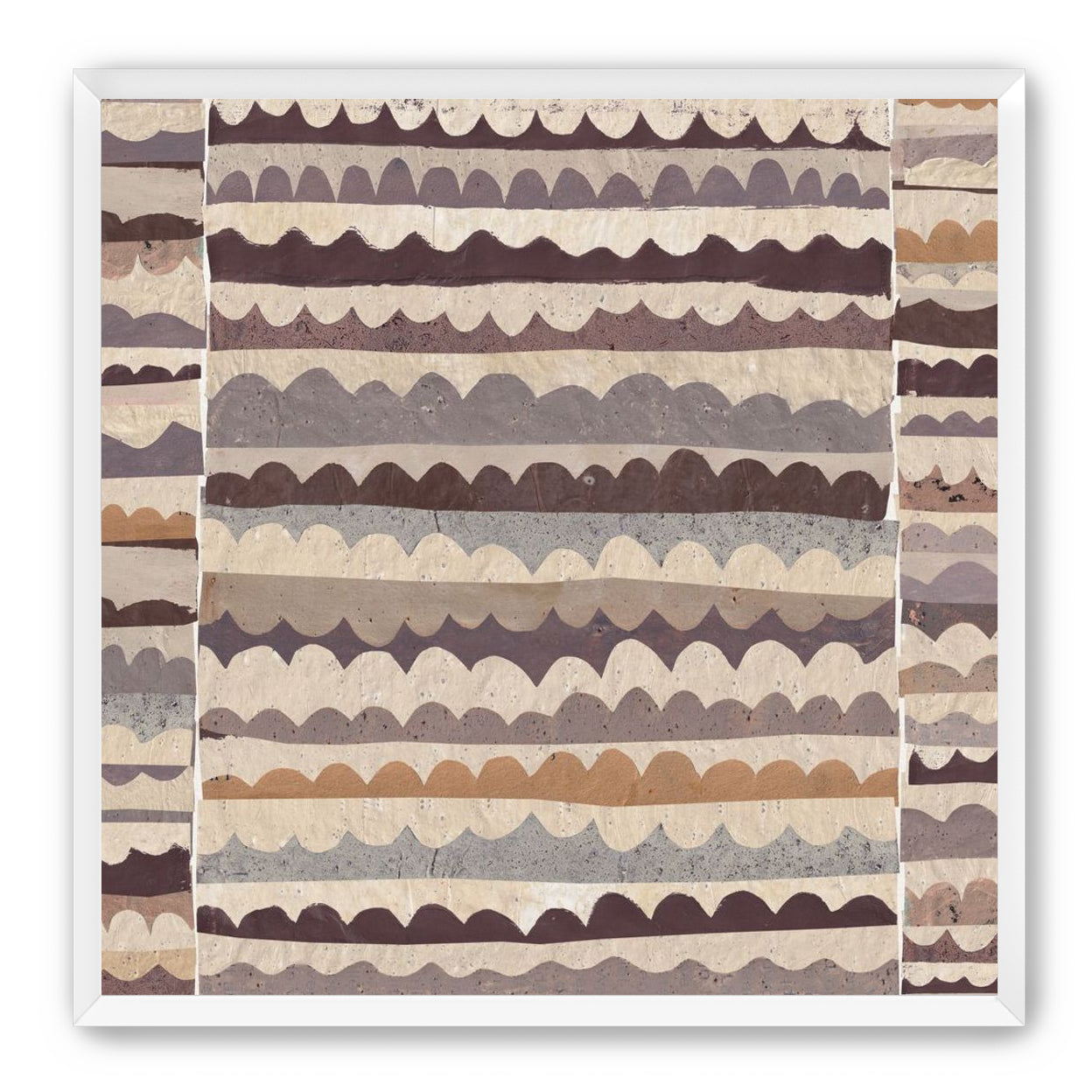 Paper strips landscape