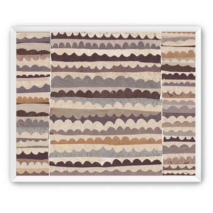 Paper strips landscape